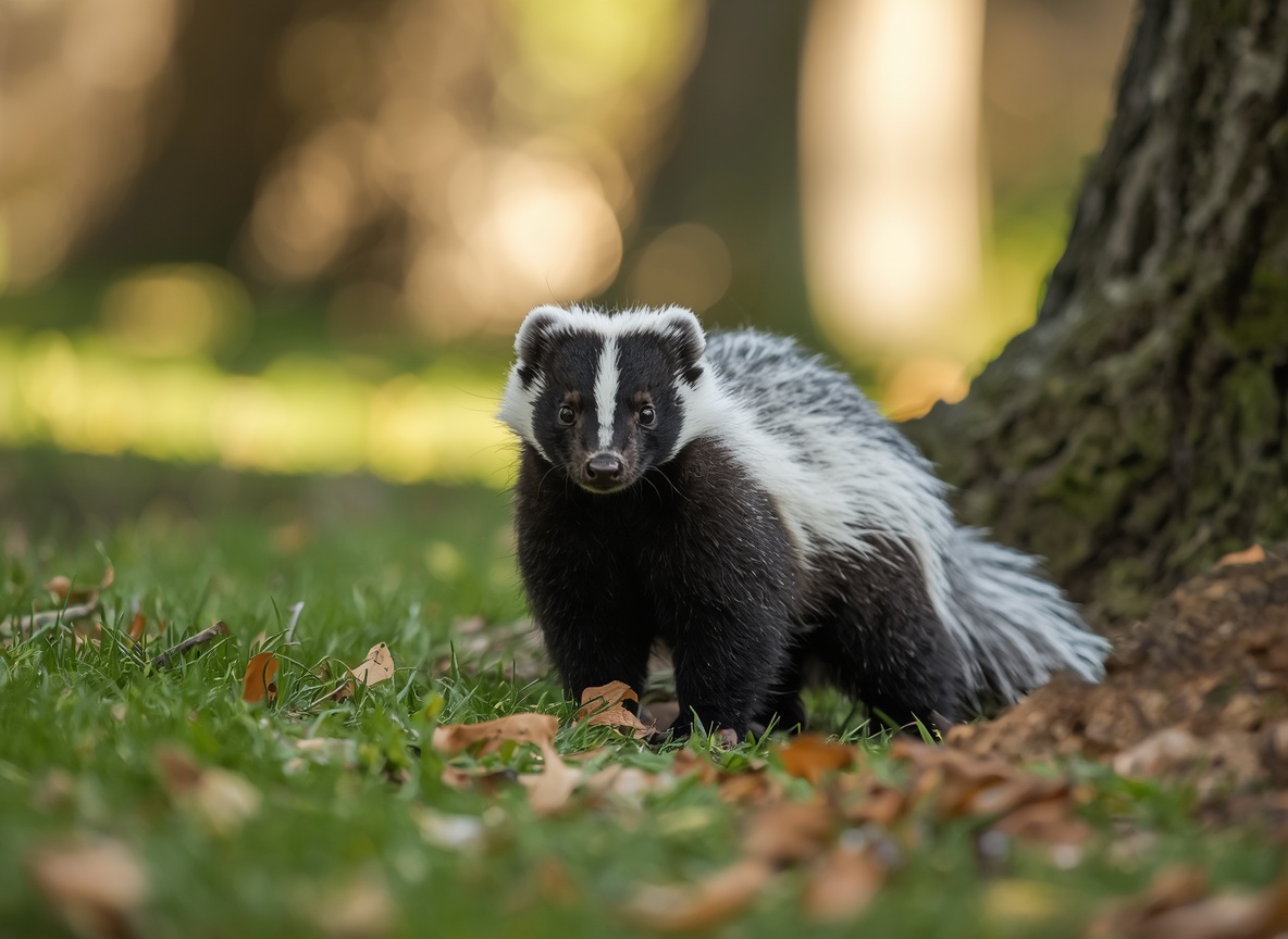 Skunk — species handled by North Carolina Dead Animal Removal